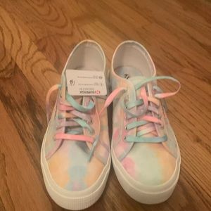 NWT Superga tye dye sneakers size 8